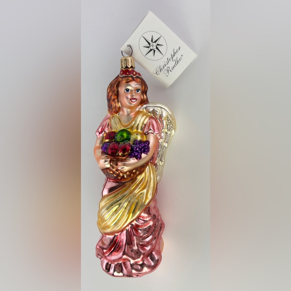 Christopher Radko 7” Ornament Angels Bounty